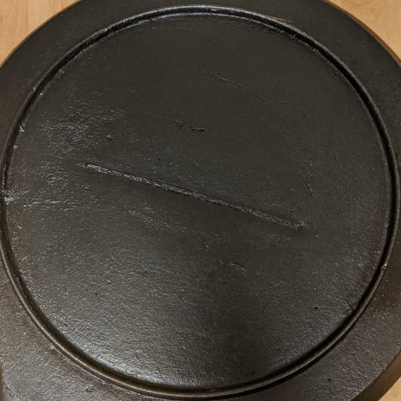 Rare Vintage Gatemarked Cast Iron Griddle - Picture 7 of 9